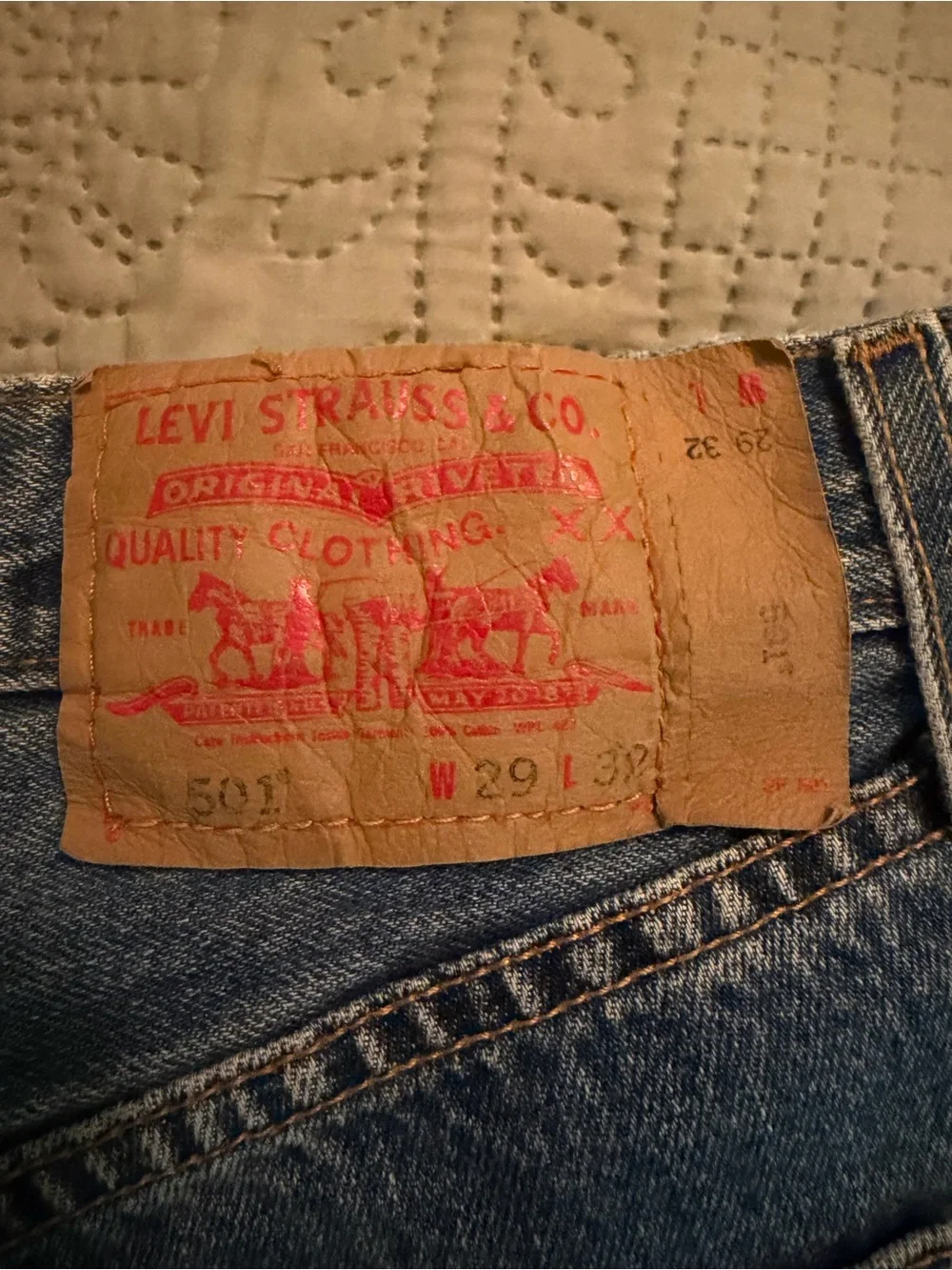 Vintage Levi’s 501 Button Fly Jeans